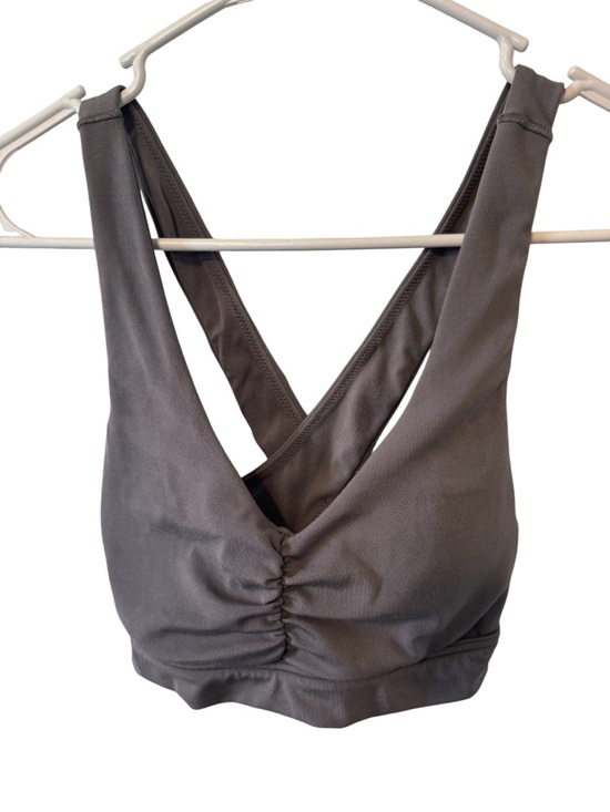 Offline by Aerie Other - Offline by Aerie Women's Gray Ruched V-Neck/Back Sports Yoga Pilates Bra Size XS